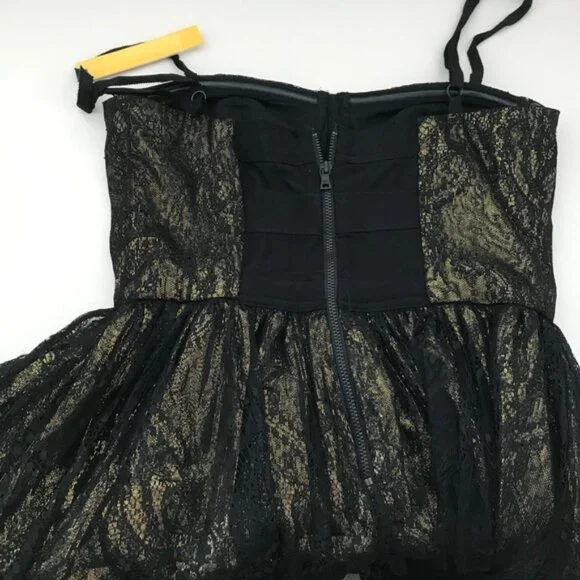 Alice + Olivia Yelle Bustier Flare Dress - Picture 5 of 8